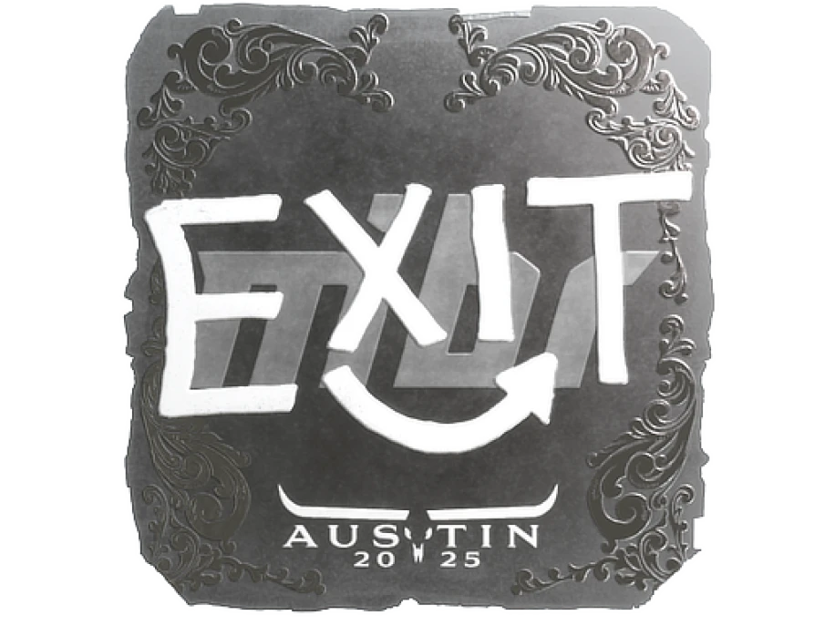 exit (металлическая) | Остин-2025