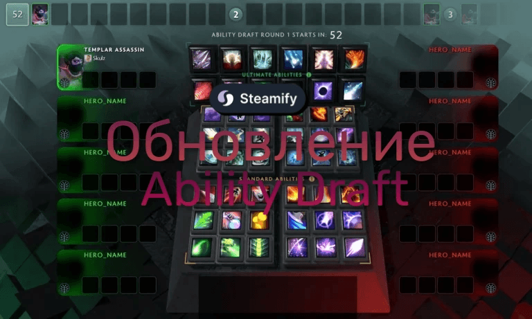 Ability Draft в Dota 2 — полное обновление 2025: подробный гайд по новым механикам и тактике