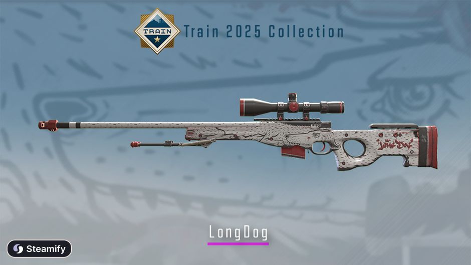 AWP Longdog из коллекции Train 2025